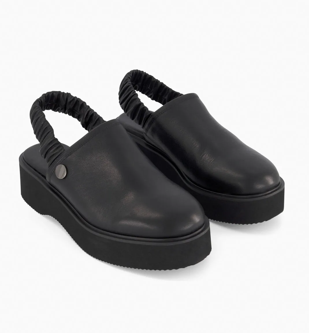 Aggy Slip On Mule | Black