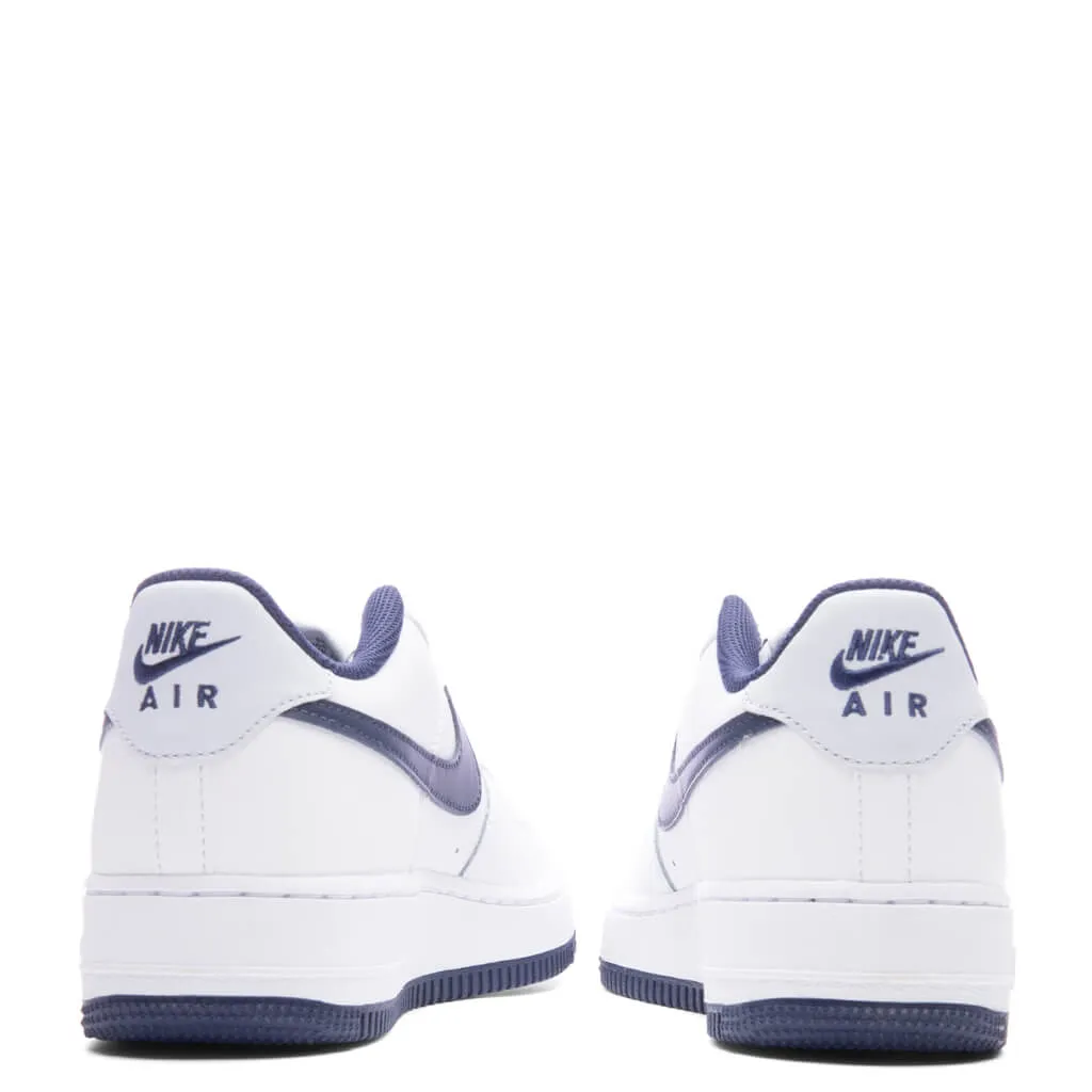 Air Force 1 LV8 2 (GS) - White/Midnight Navy/Football Grey