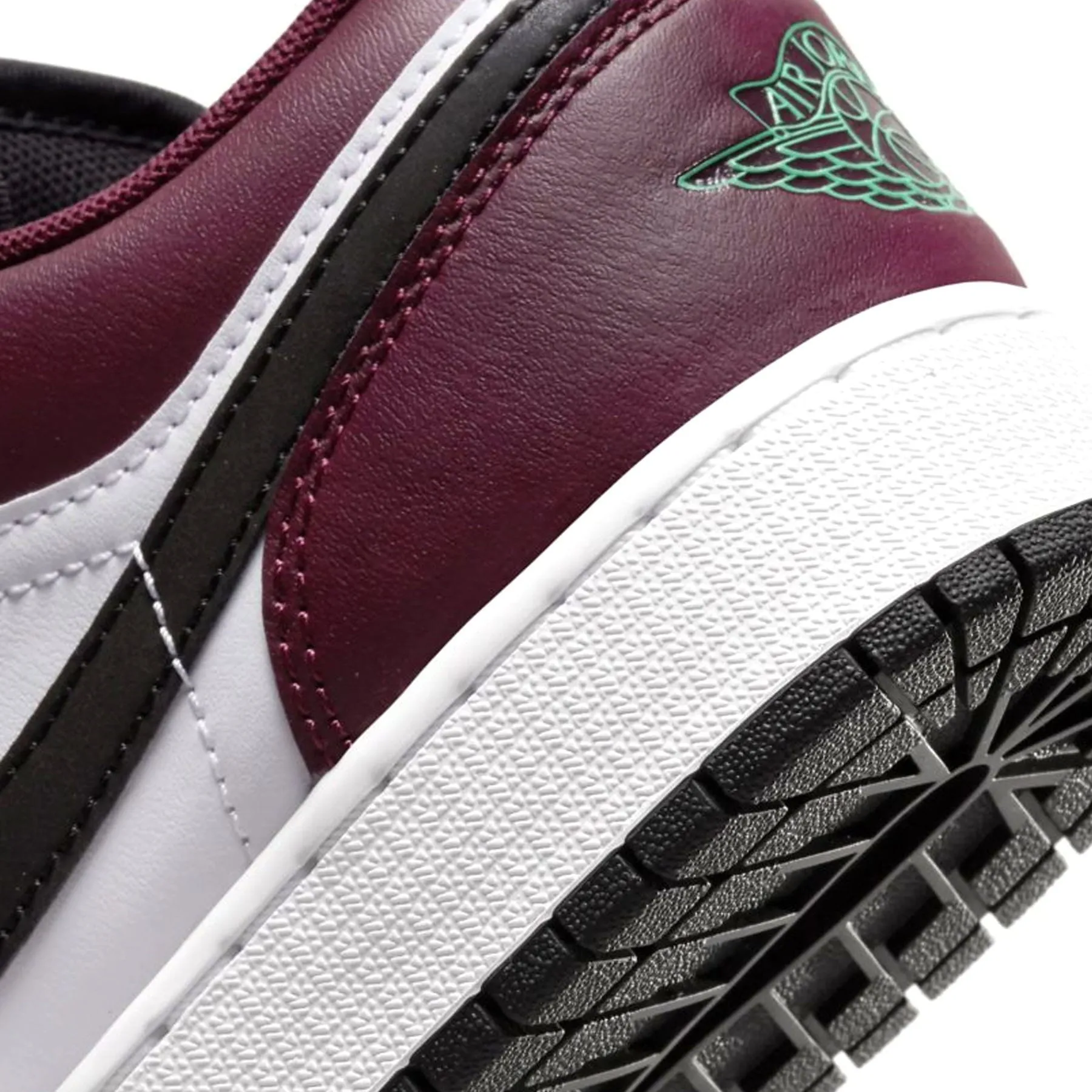 Air Jordan 1 Low GS 'Dark Beetroot Roma Green'