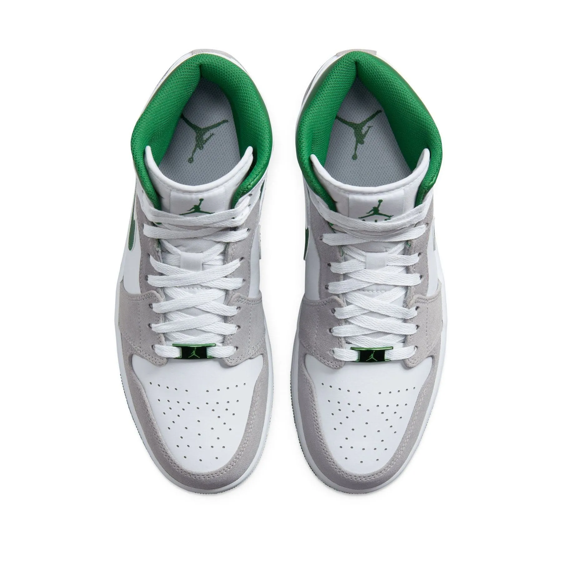 Air Jordan 1 Mid SE 'Grey Pine Green'