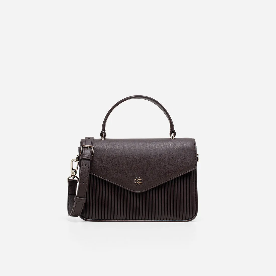 Alba Pleated Handbag