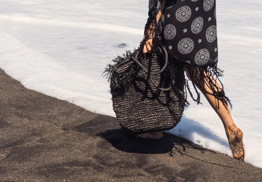 Amber Beach Bag - Black