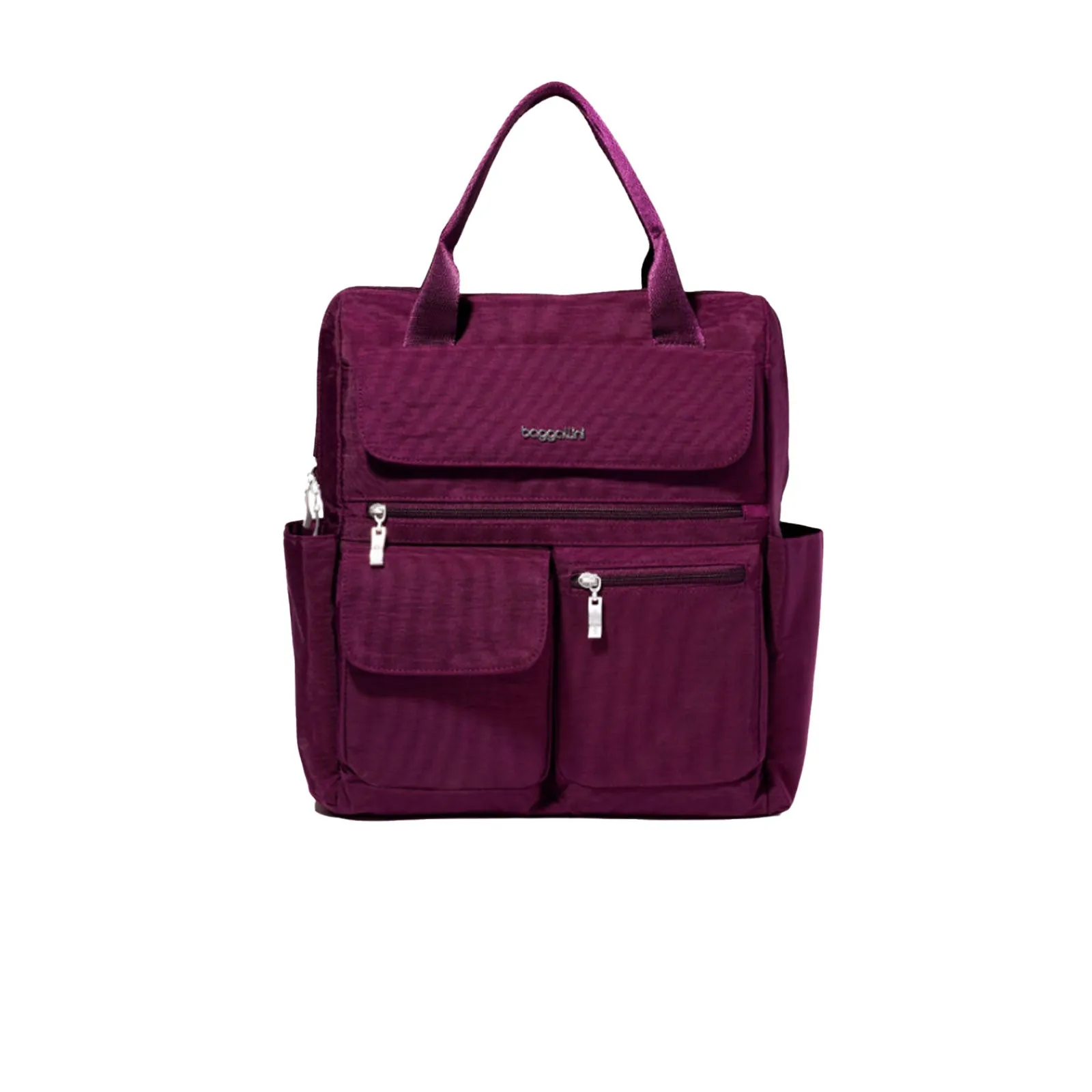 Baggallini Modern Everywhere Laptop Backpack - Mulberry