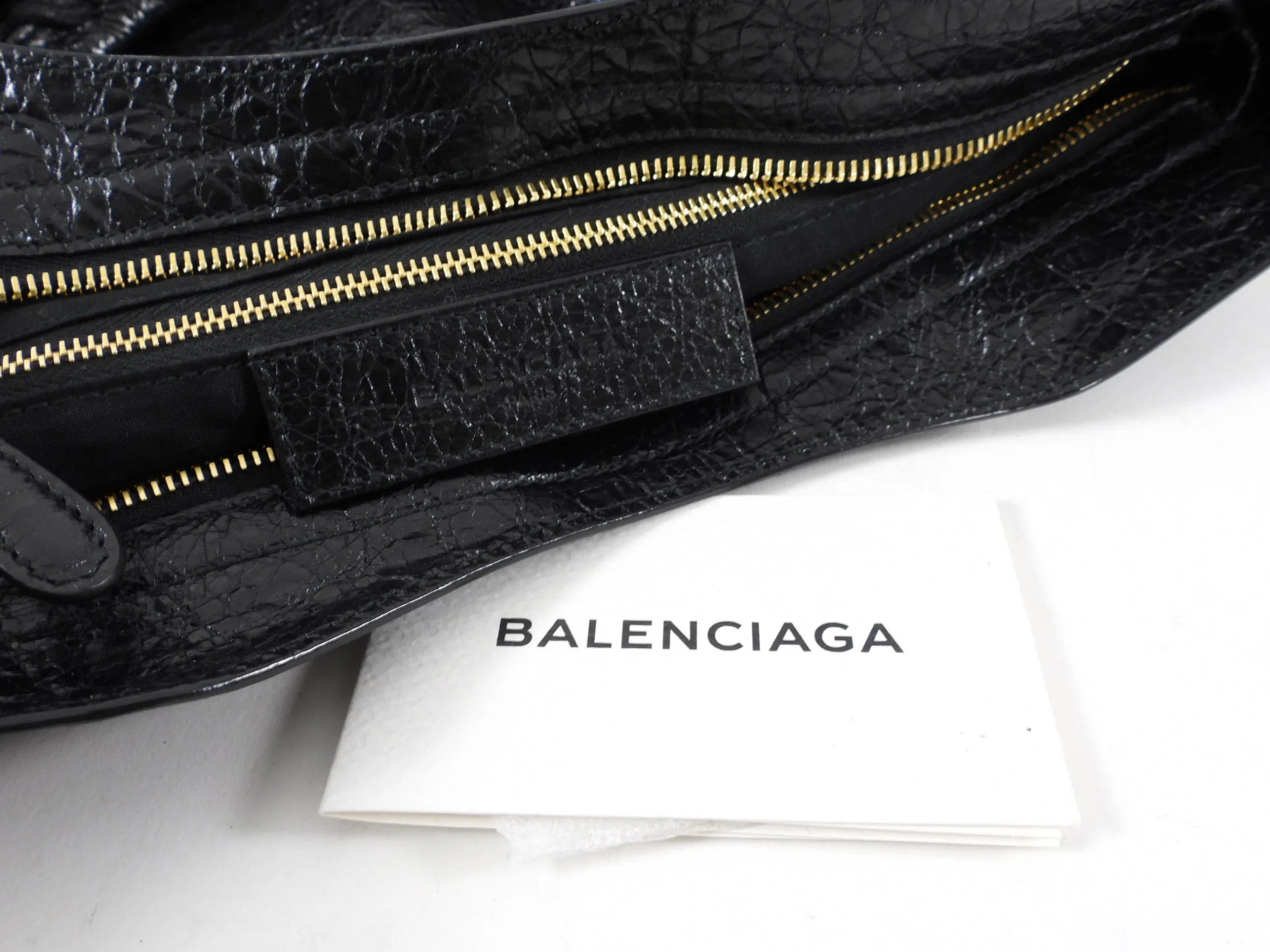 Balenciaga Black Giant 12 GHW Classic City Bag