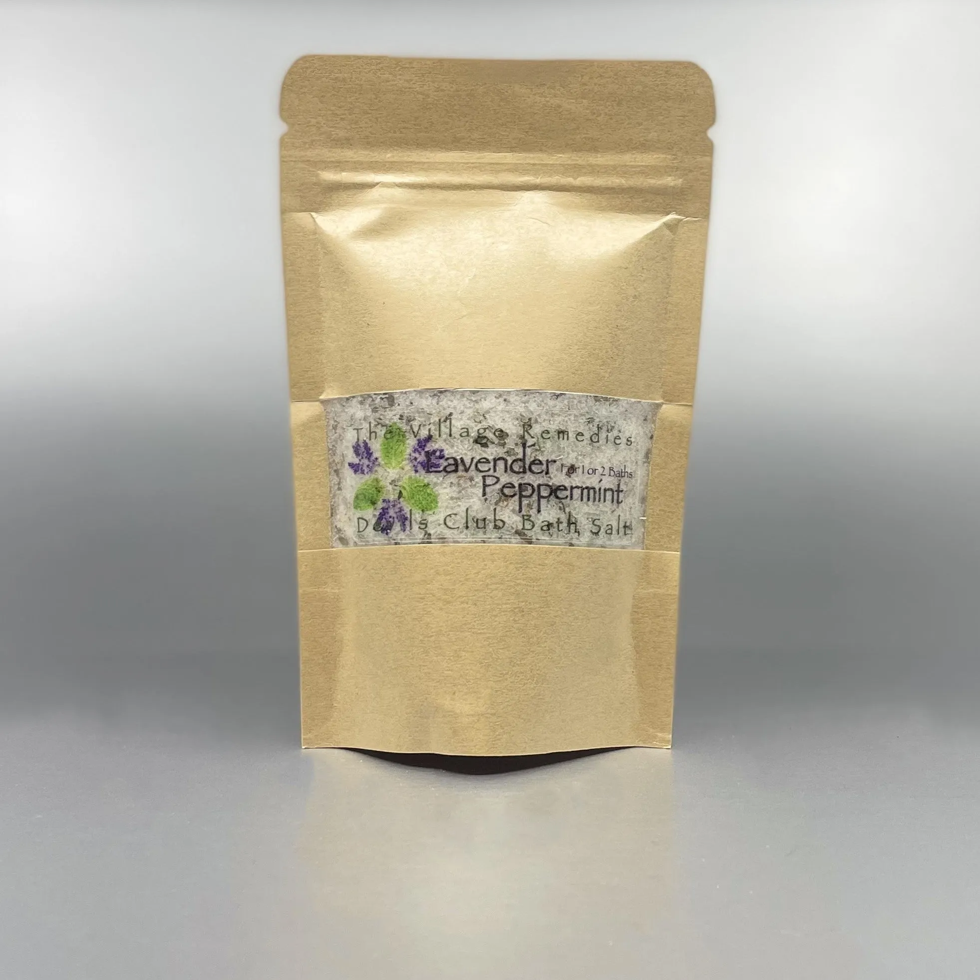 Bath Salt - The Village Remedies; Devils Club, Lavender Peppermint