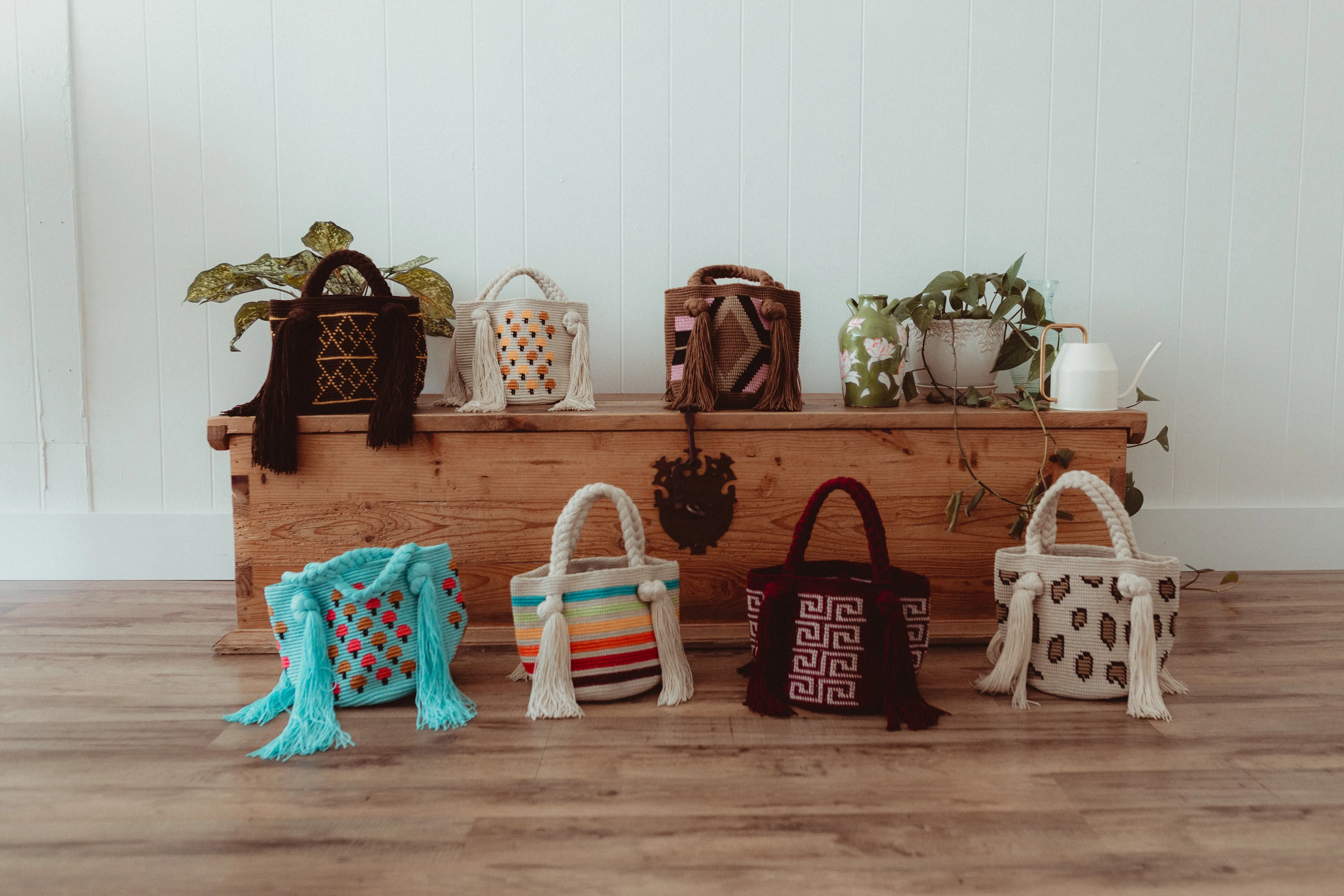 Beige Mushroom Mini Bag