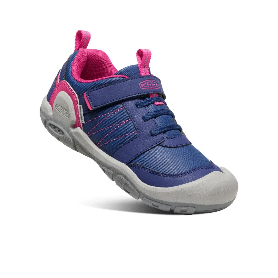 Big Kids' Knotch Peak Sneaker  |  Blue Depths/Pink Peacock