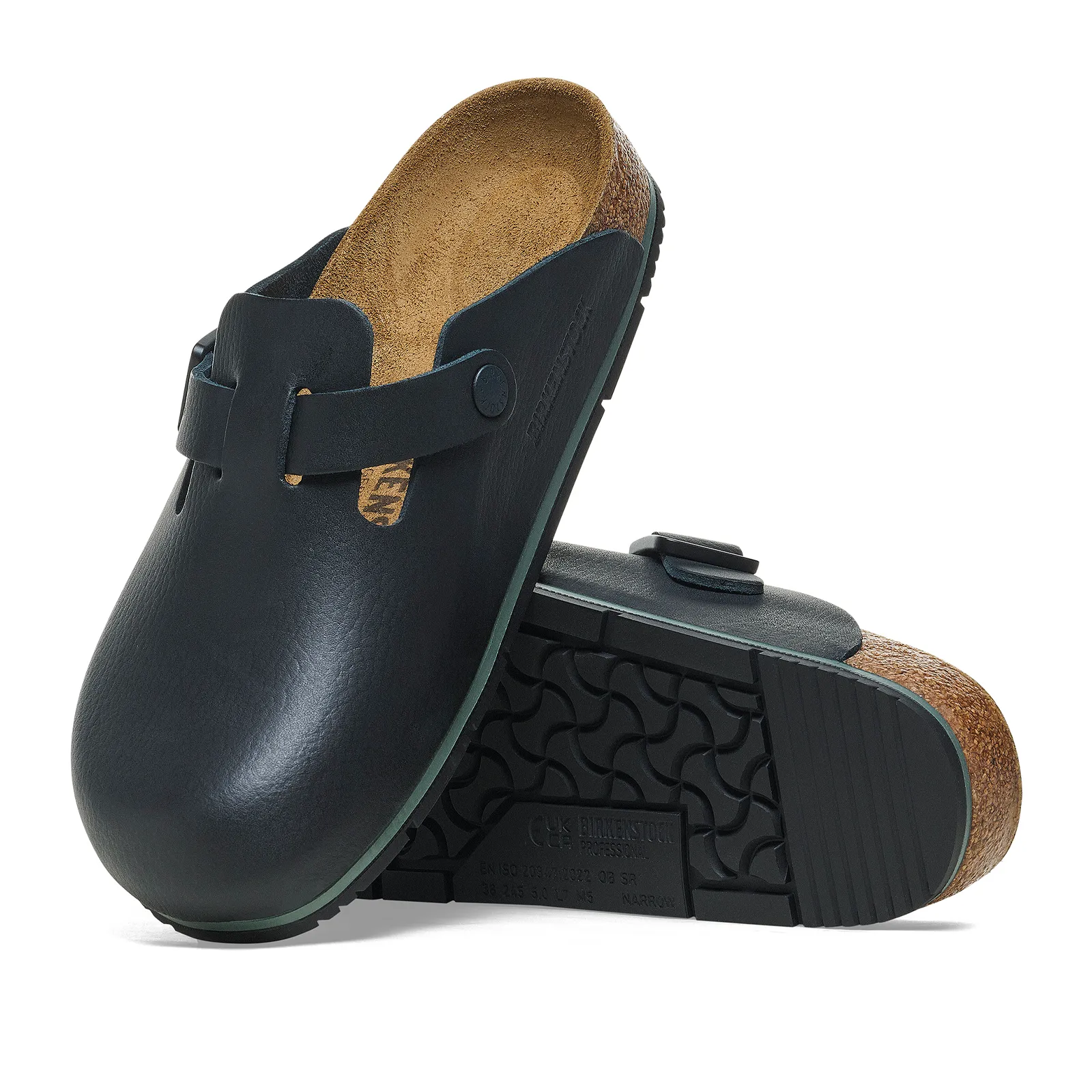 Birkenstock Boston Pro Clog (Men) - Black