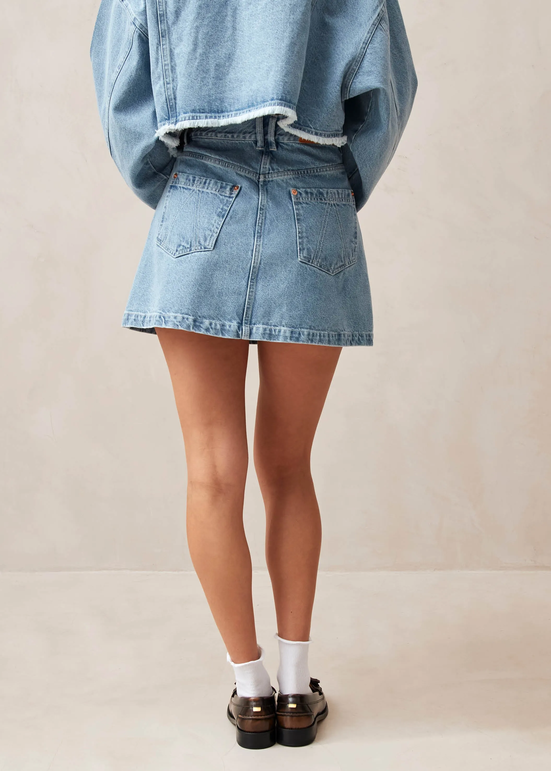 Boston Blue Denim Skirt