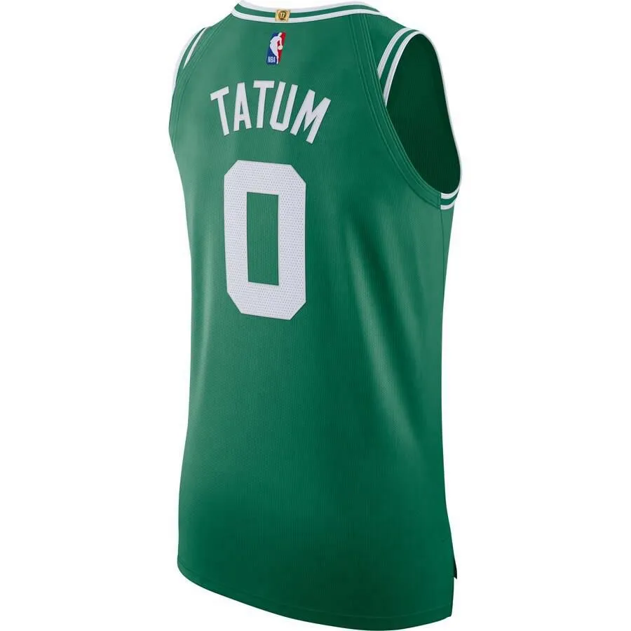 Boston Celtics Jayson Tatum Nike Authentic 2020-21 Icon Jersey Mens - Green | Ireland X3663P1