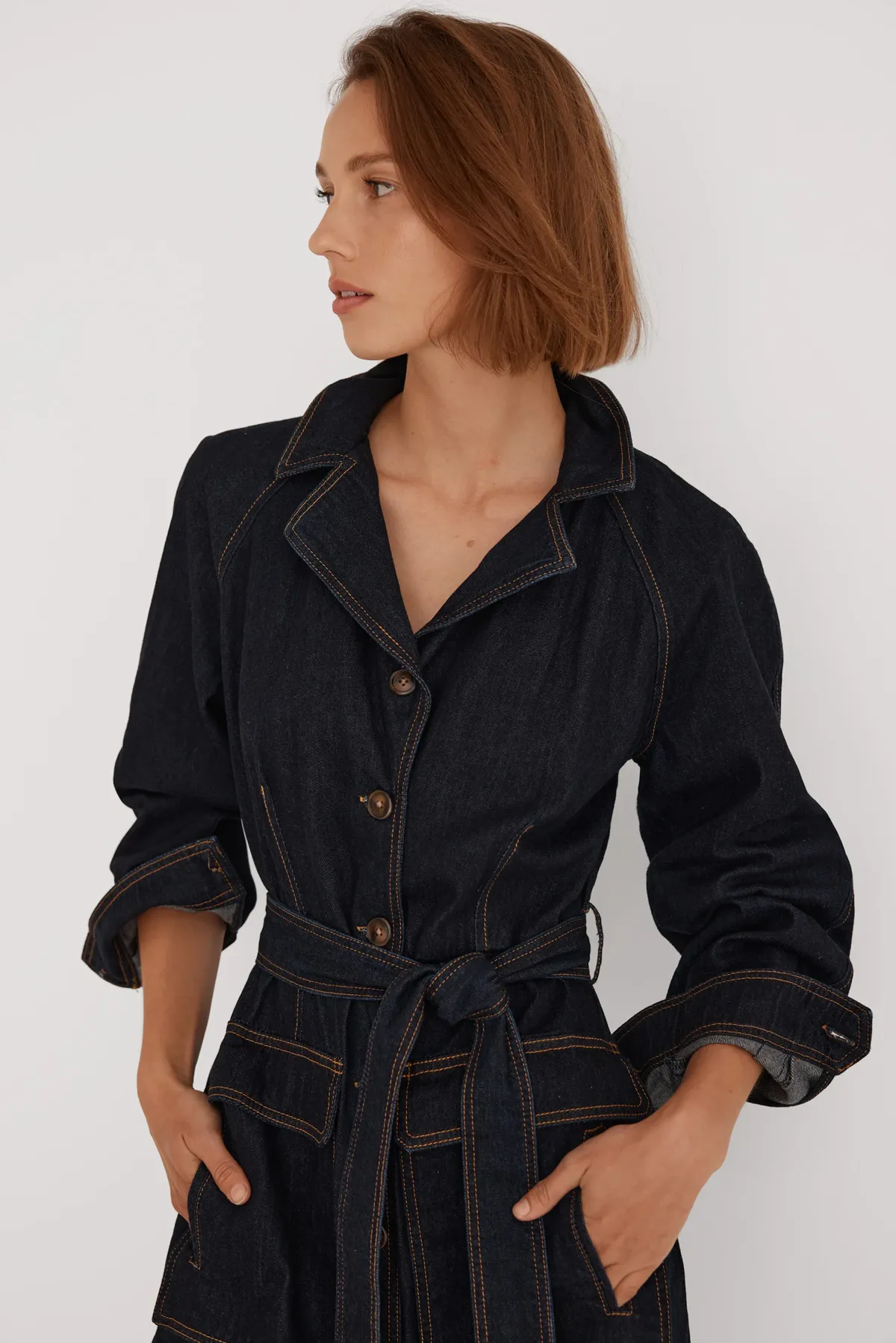 BOSTON DENIM SHIRT DRESS