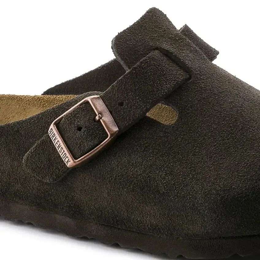 Boston Soft Footbed Suede Leather