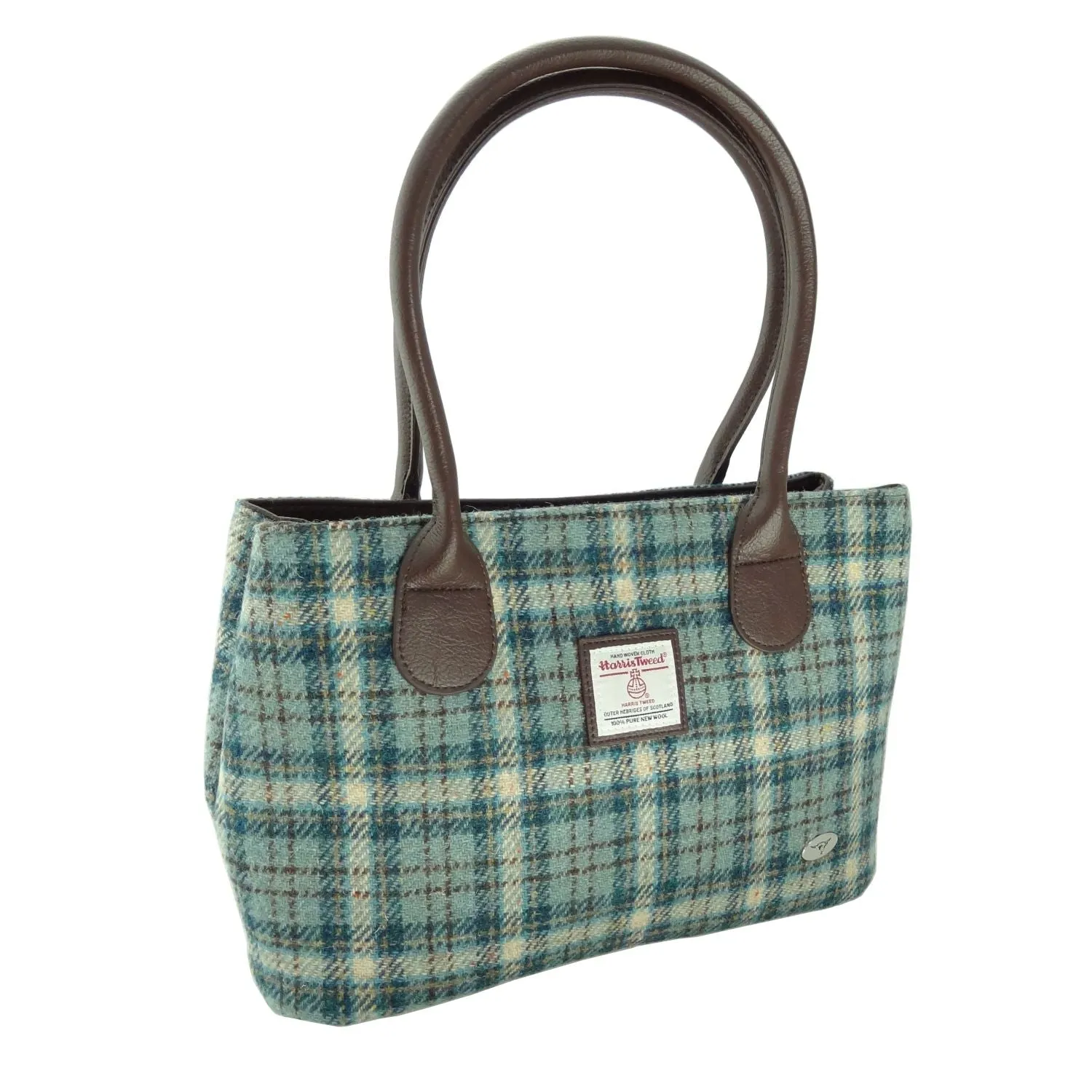 Classic Handbag 'Cassley' with Harris Tweed