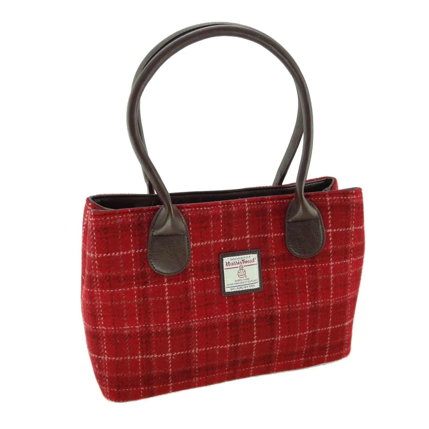 Classic Handbag 'Cassley' with Harris Tweed