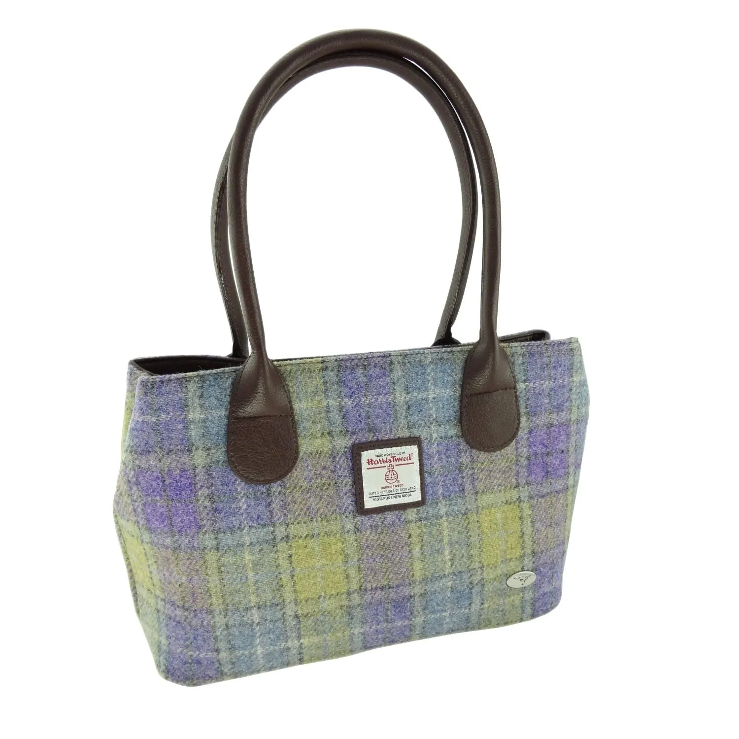 Classic Handbag 'Cassley' with Harris Tweed