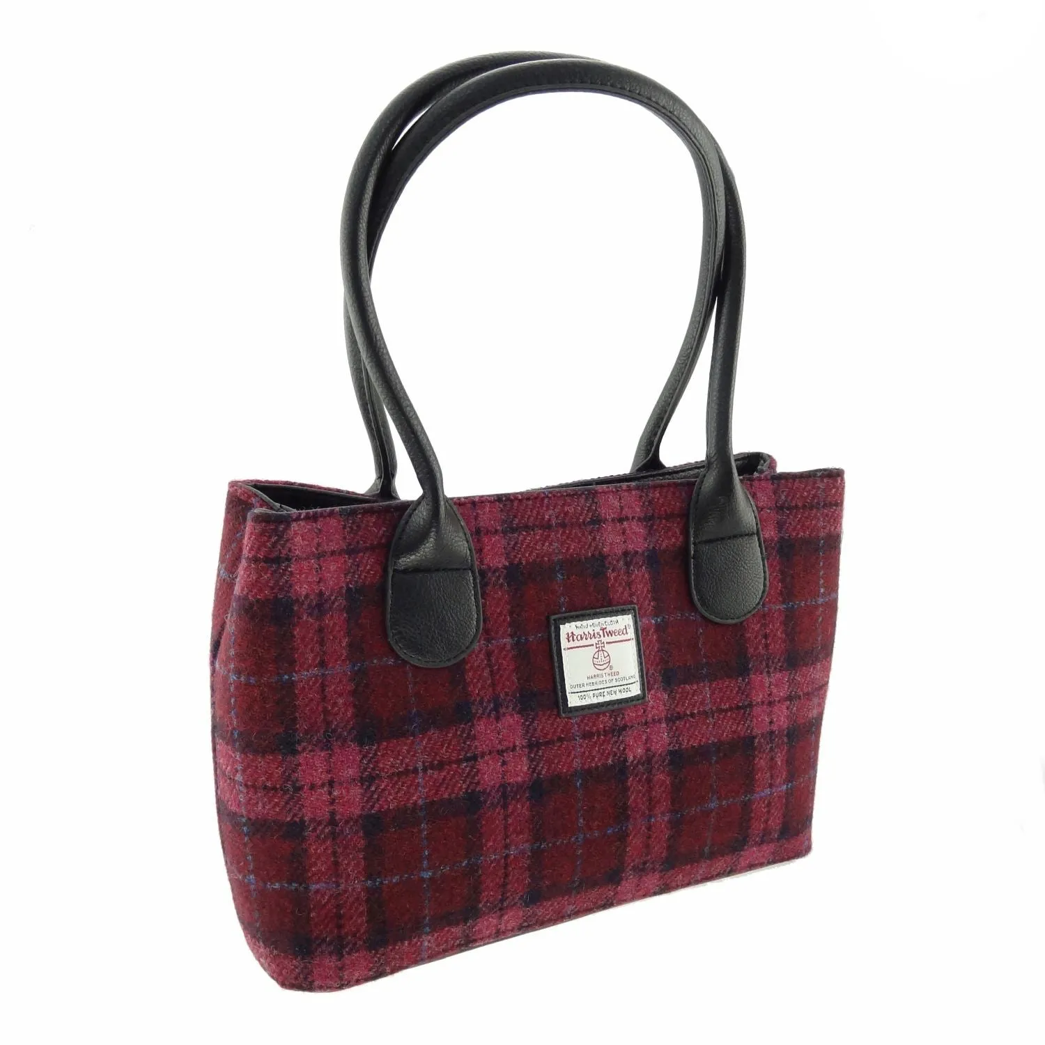 Classic Handbag 'Cassley' with Harris Tweed