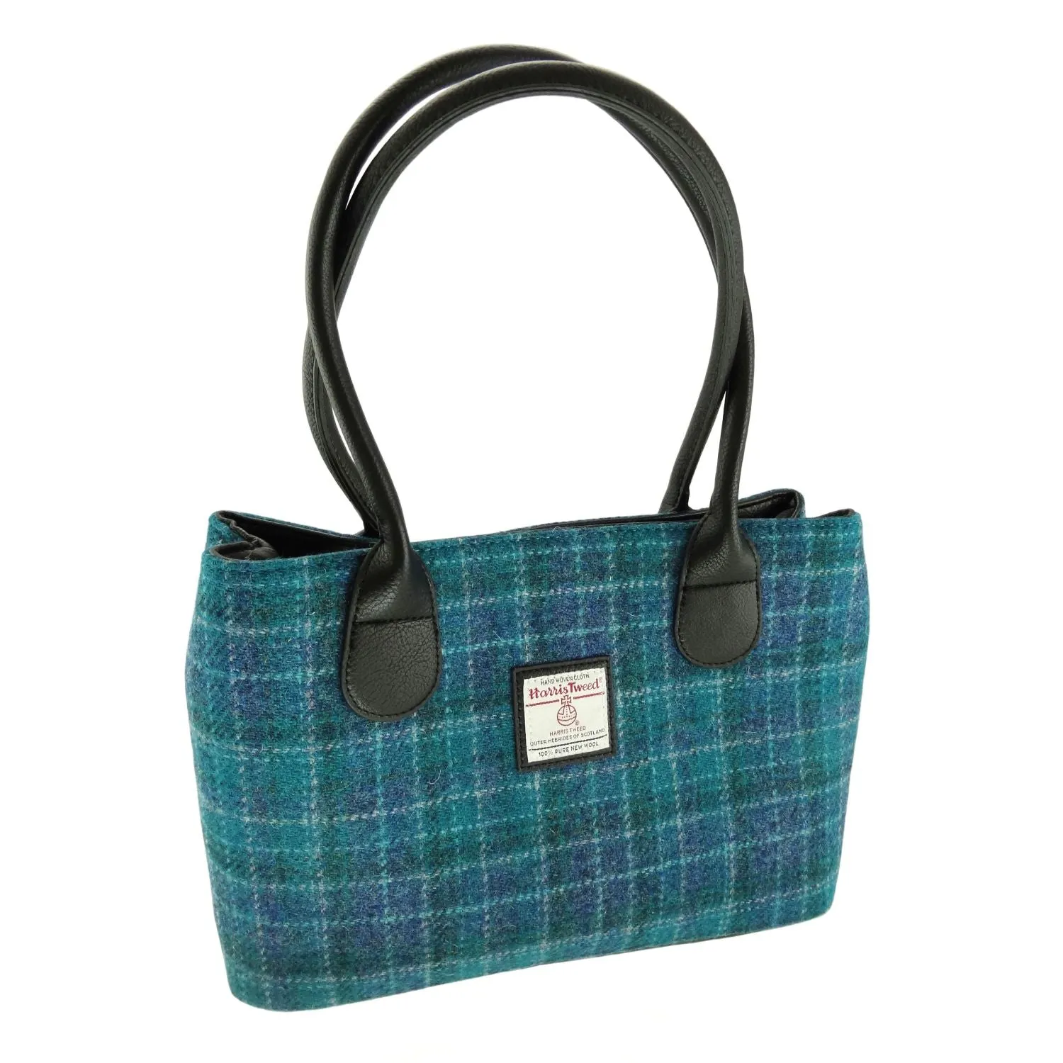 Classic Handbag 'Cassley' with Harris Tweed