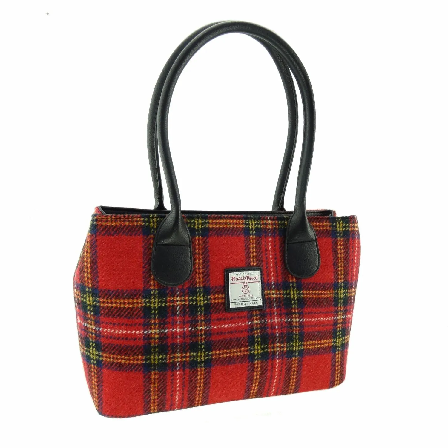 Classic Handbag 'Cassley' with Harris Tweed