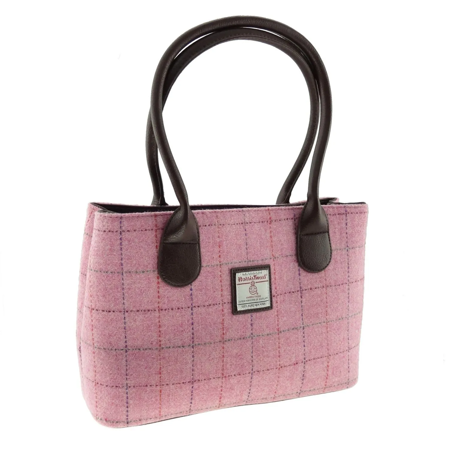 Classic Handbag 'Cassley' with Harris Tweed