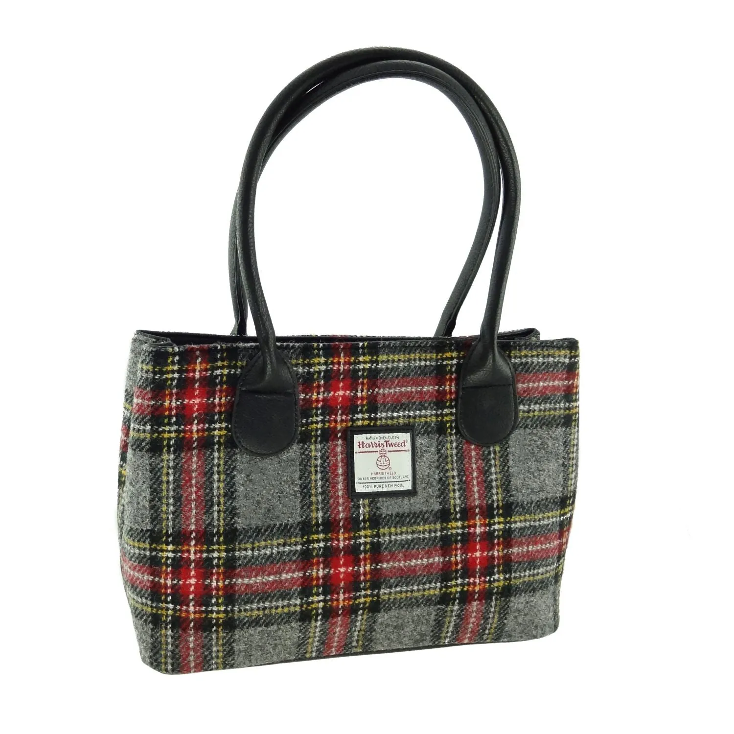 Classic Handbag 'Cassley' with Harris Tweed