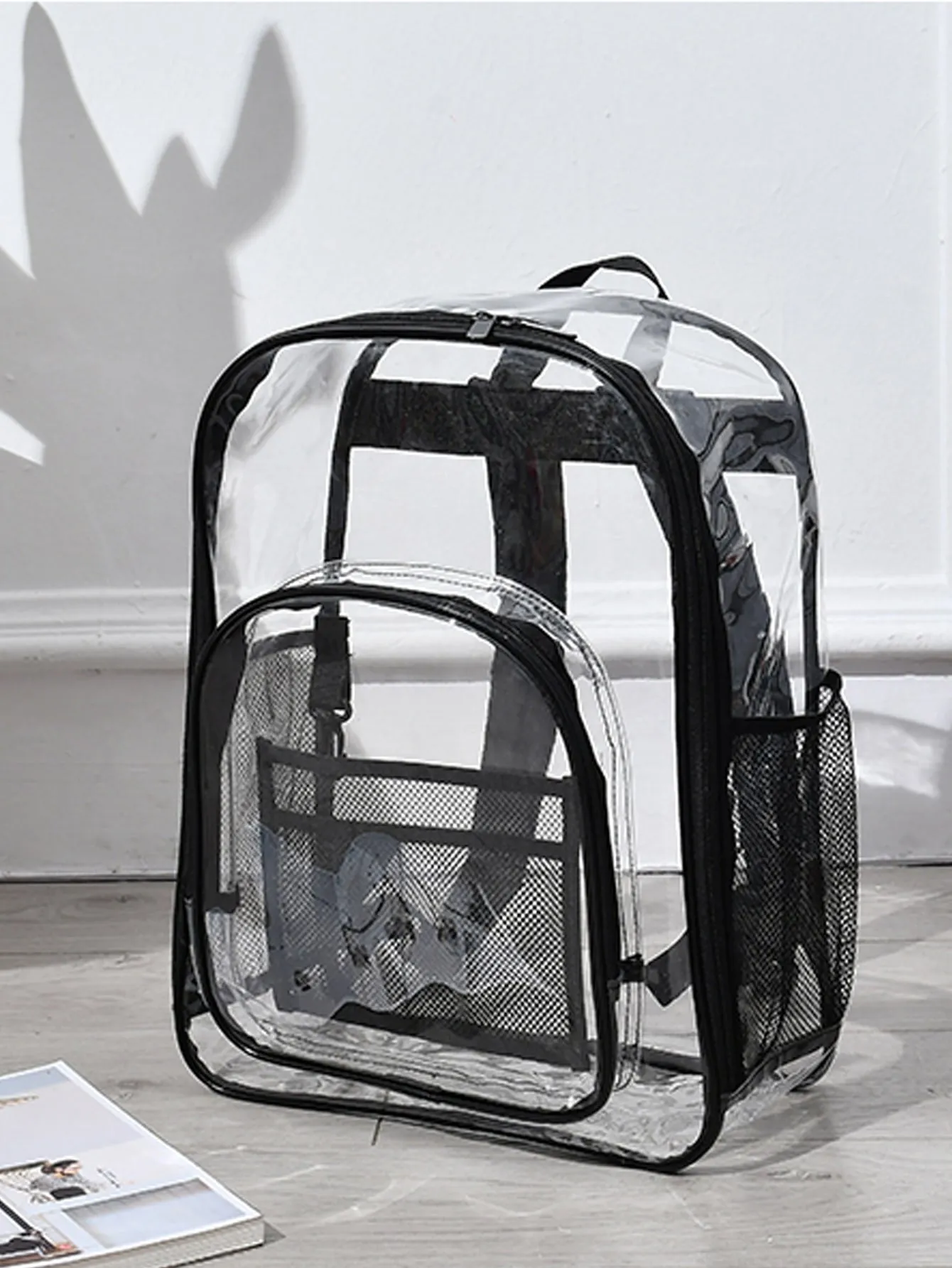 Clear Large Capacity Backpack