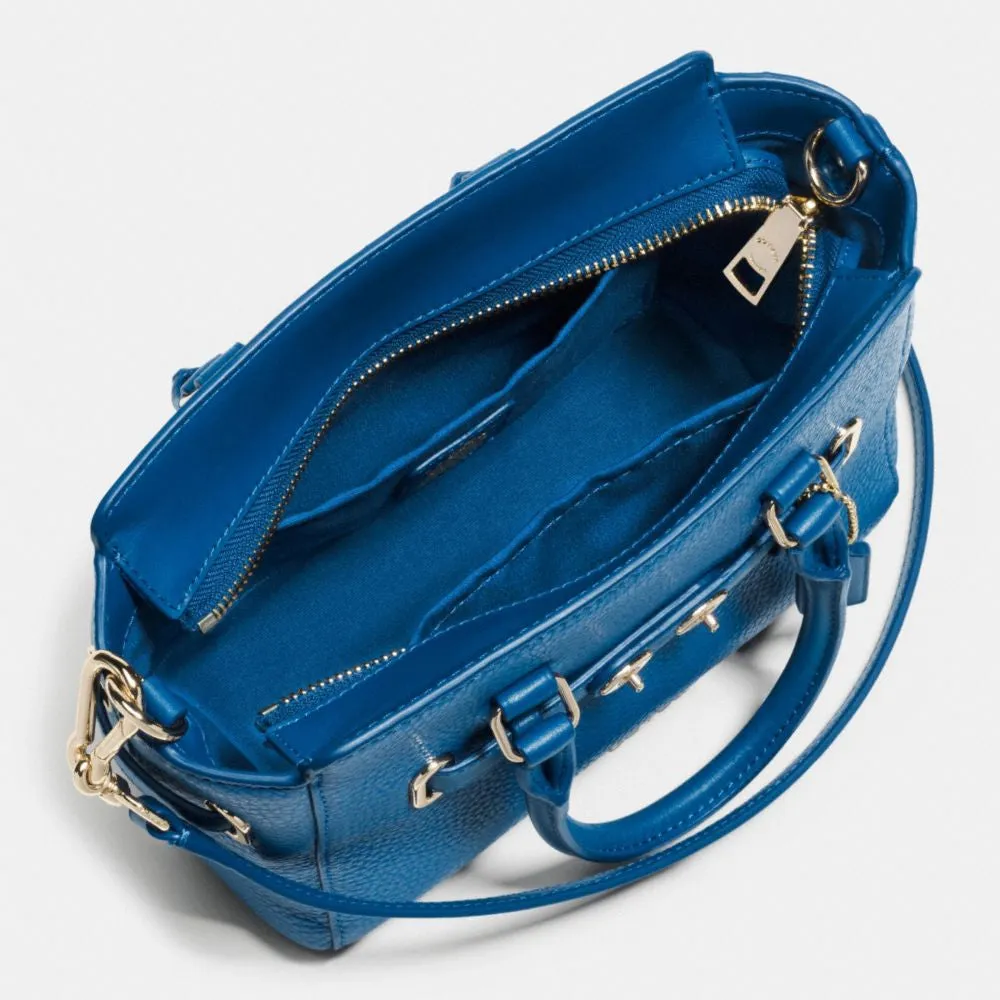 COACH MINI BLAKE CARRYALL IN BUBBLE LEATHER