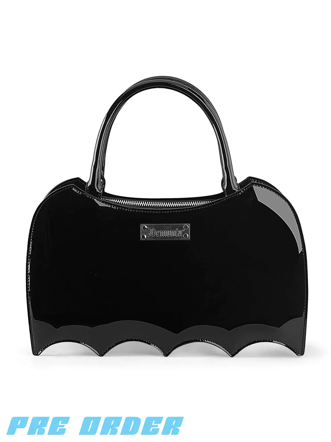 DEMONIA PATENT BAT SHAPE HANDBAG  ✰ PRE ORDER ✰