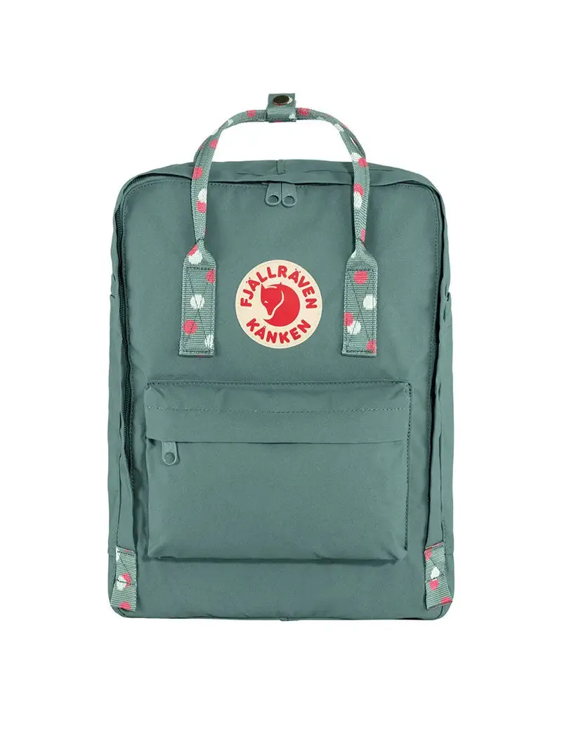 Fjallraven Kanken Classic Backpack Frost Green / Confetti Pattern