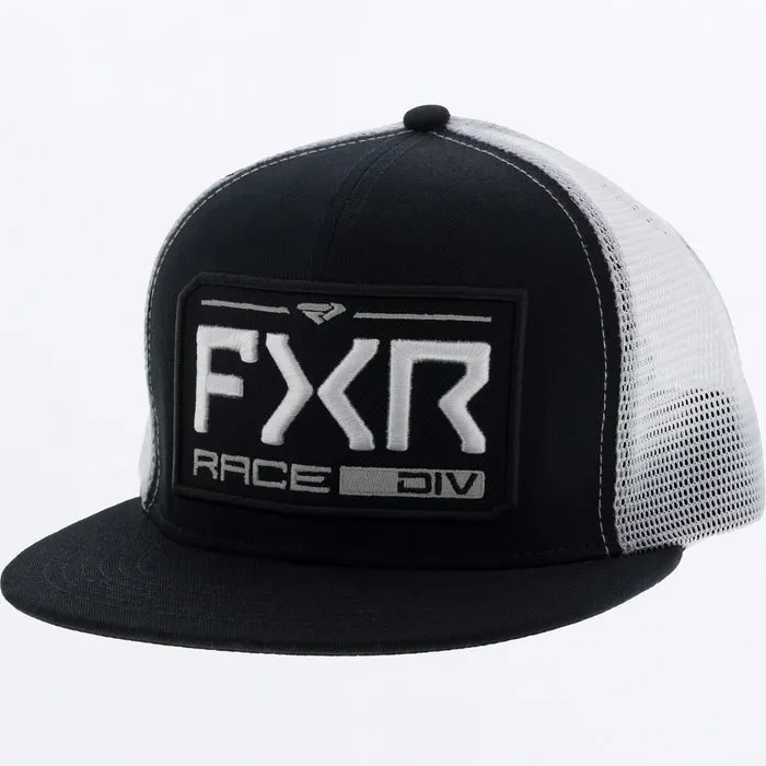 FXR Race Division Hat Black/White