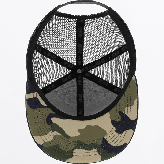 FXR Race Division Hat Bone/Camo