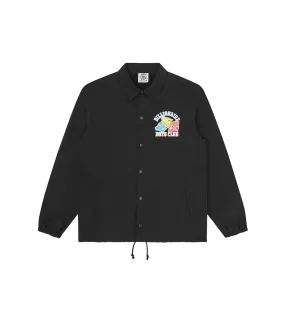 HEART & MIND COACH JACKET - BLACK