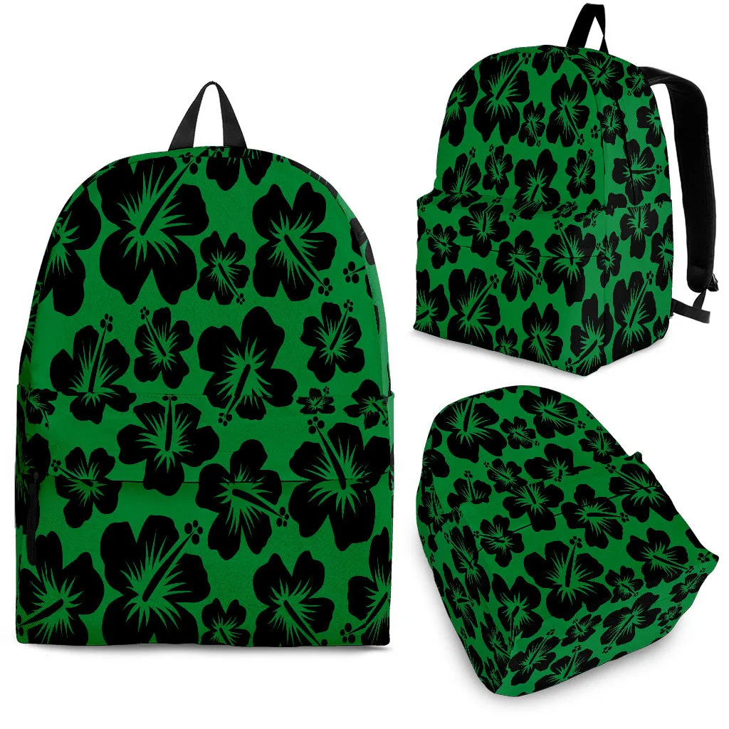 Hibiscus Print Backpack