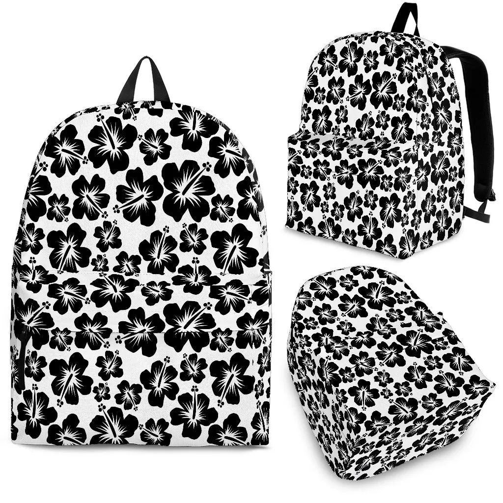 Hibiscus Print Backpack