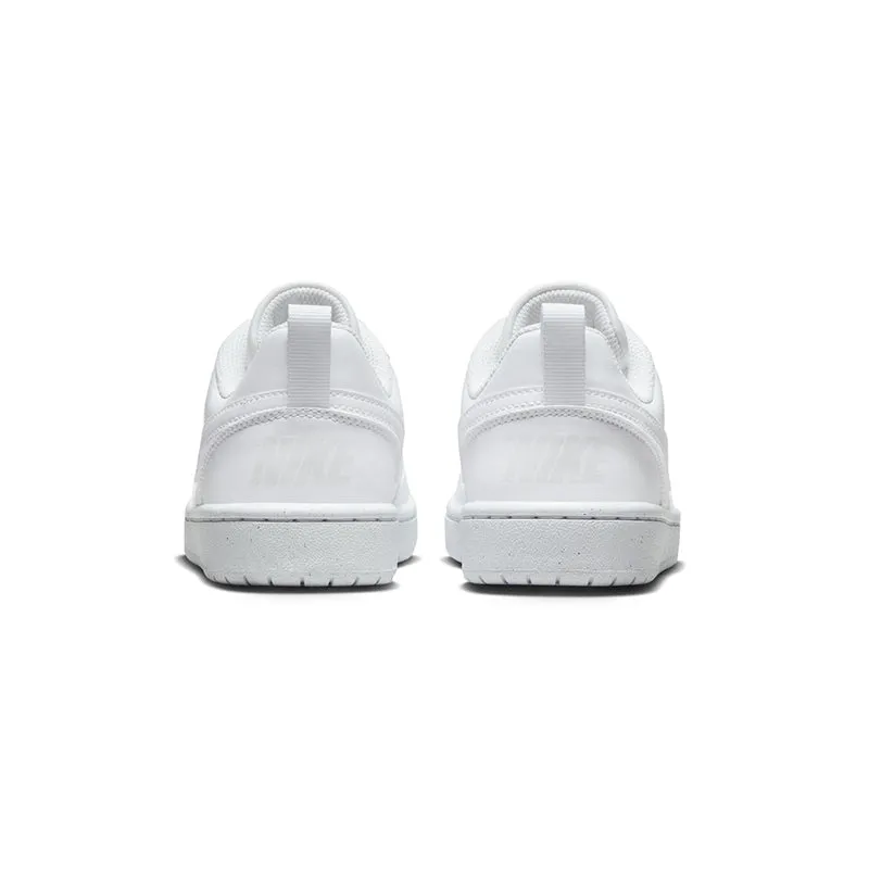 Kid's Grade School Court Borough Low Recraft White/White/White