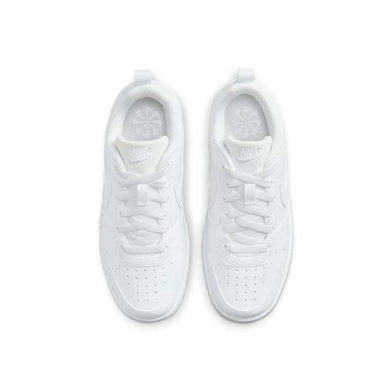 Kid's Grade School Court Borough Low Recraft White/White/White