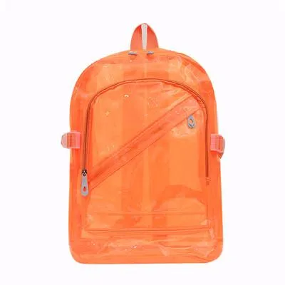 Large 6 Color Clear Waterproof School Backpack