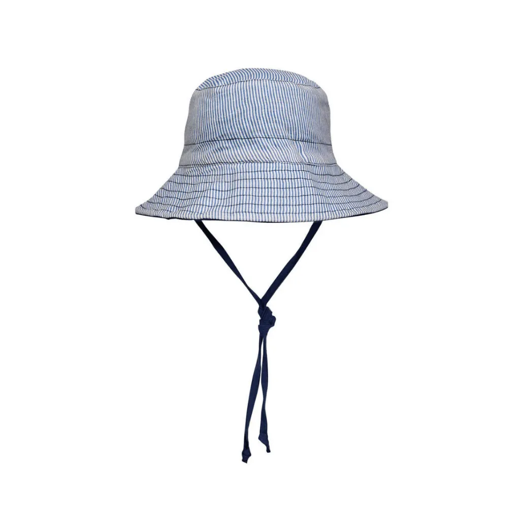 Linen bucket hat