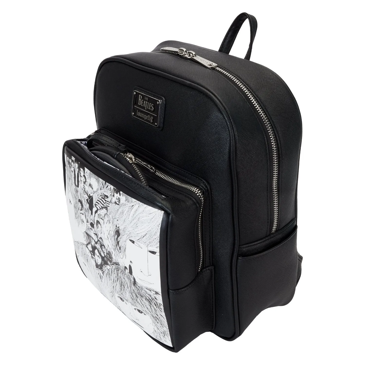 Loungefly The Beatles Revolver Album with Record Pouch Mini Backpack