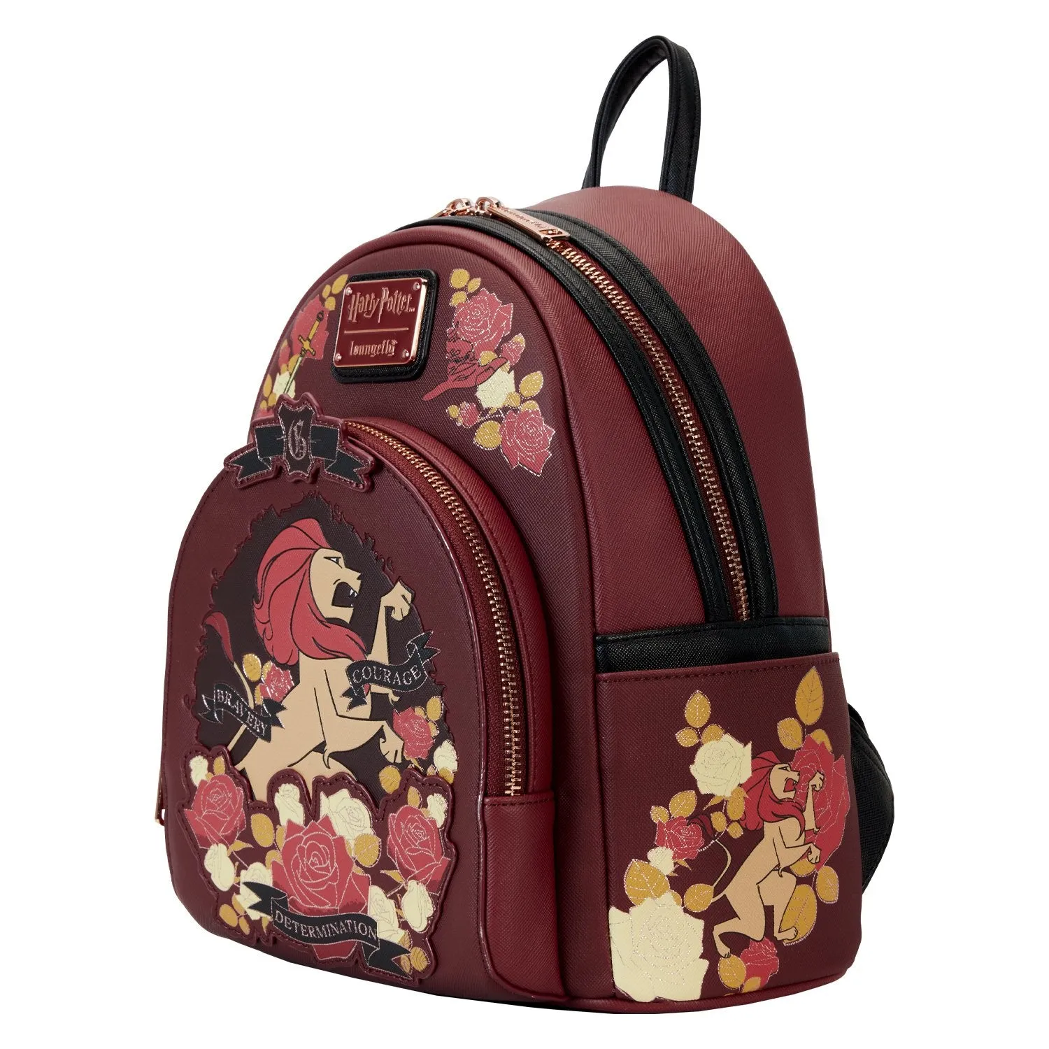 Loungefly Warner Brothers Harry Potter Gryffindor House Tattoo Mini Backpack