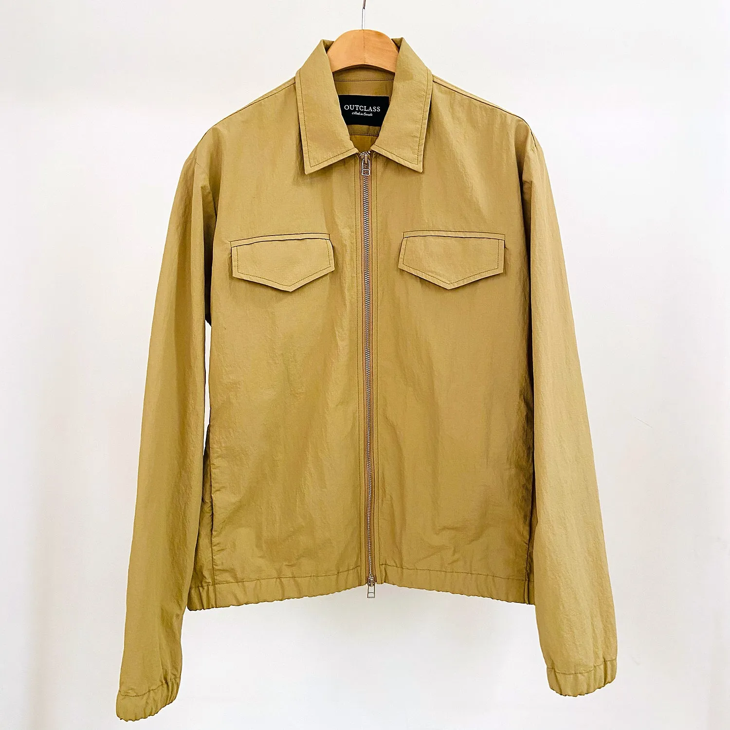 M - Sand Ripstop Coach Jacket