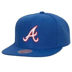 Mitchell & Ness Evergreen Snapback Coop Atlanta Braves