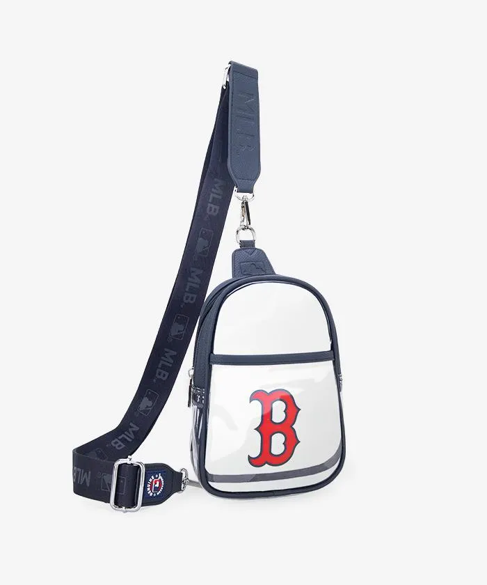 MLB Boston Red Sox Clear Mini Sling Stadium Bag