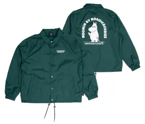 Moomintroll Coach Jacket - Forest Green