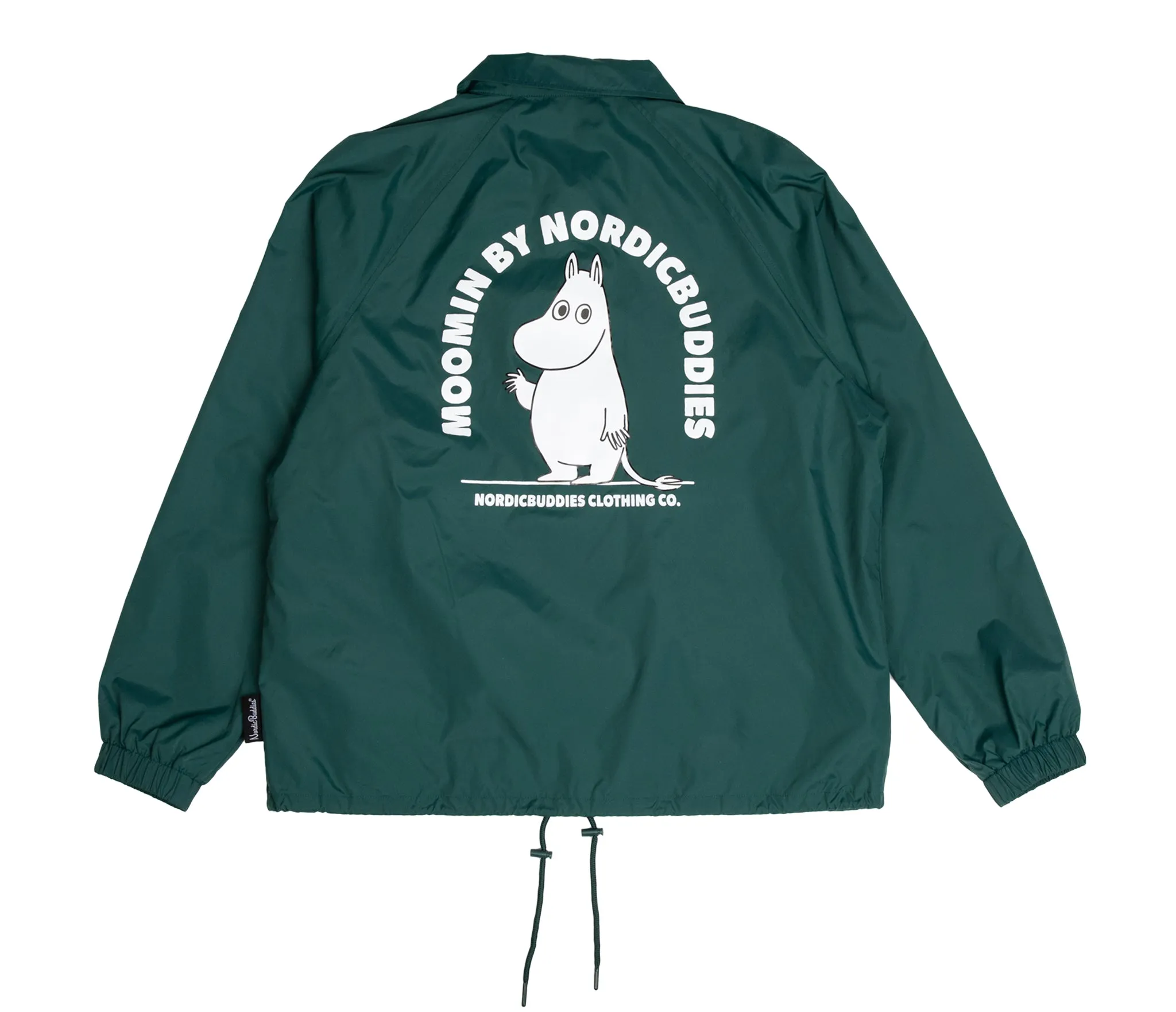 Moomintroll Coach Jacket - Forest Green