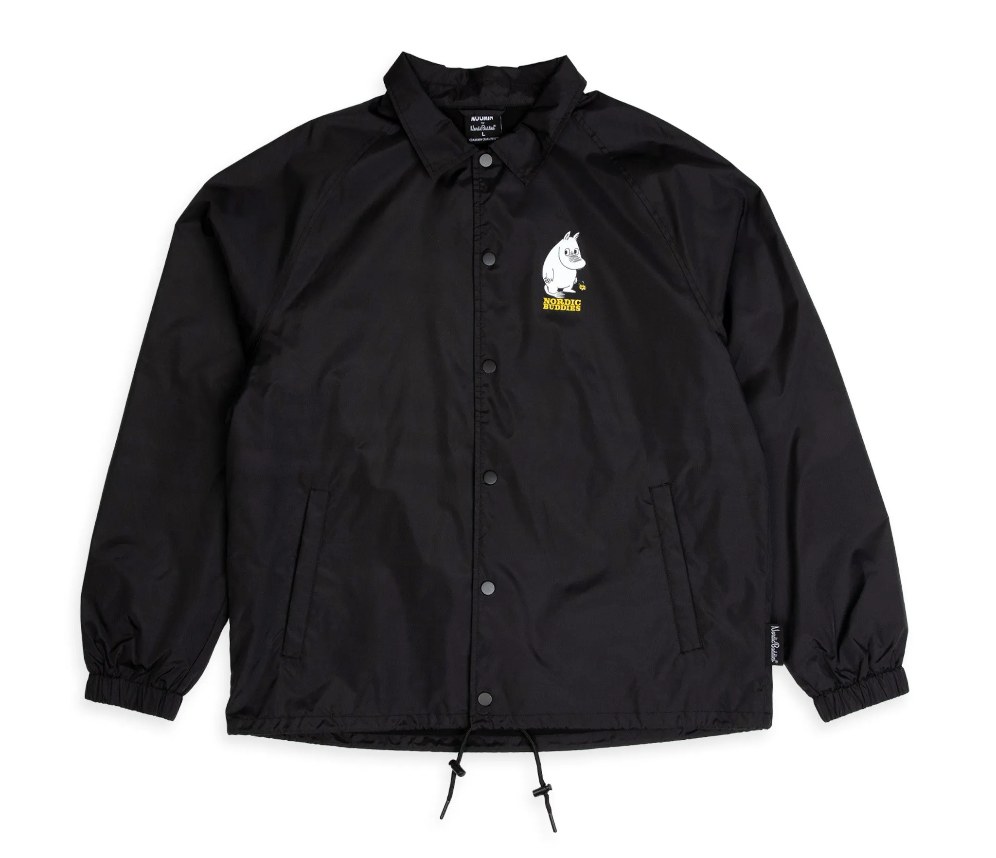 Moomintroll's Flower Coach Jacket - Black