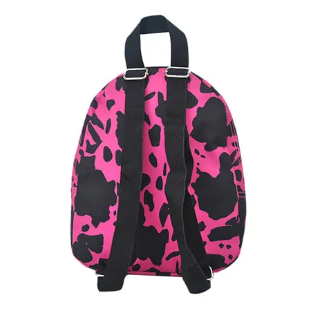 Neon Cow Hot Pink NGIL Mini Backpack