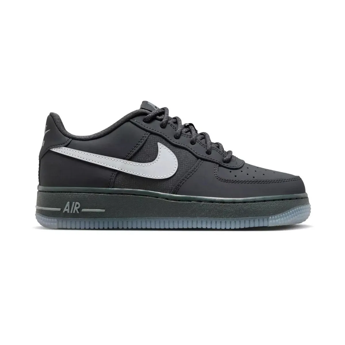 Nike GS (Grade School) Air Force 1 Black/Silver