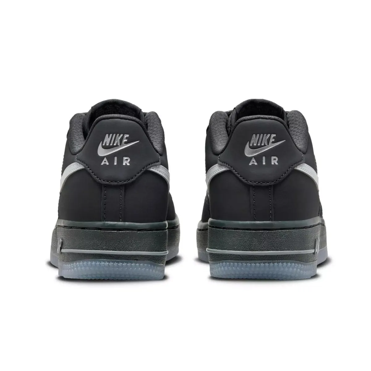 Nike GS (Grade School) Air Force 1 Black/Silver