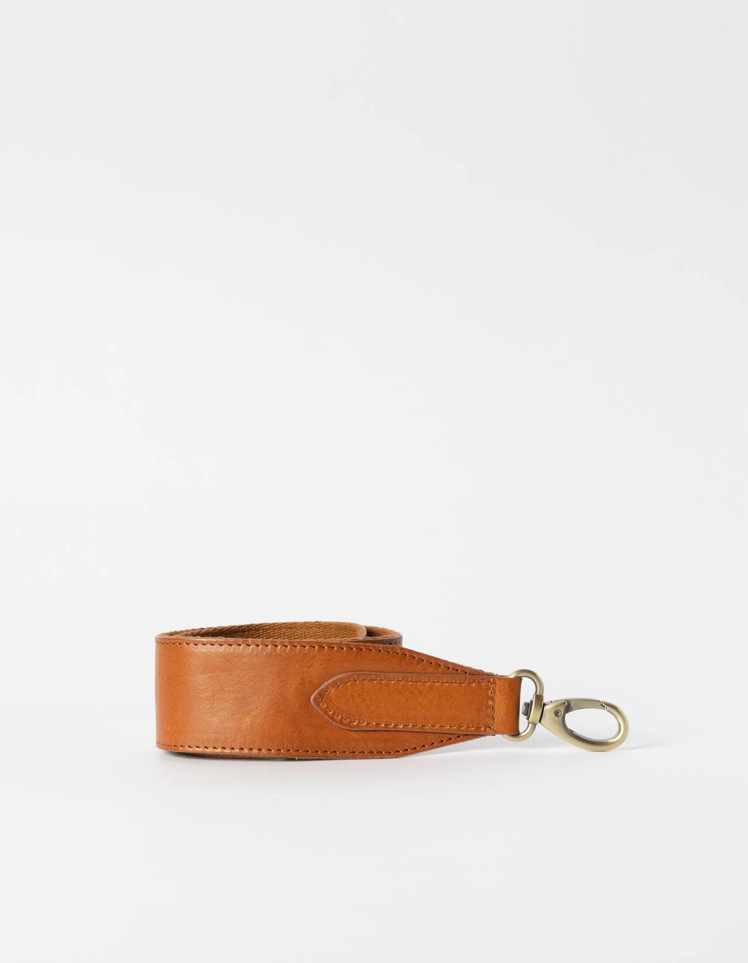 O My Bag - Short Shoulder Strap Cognac Leather