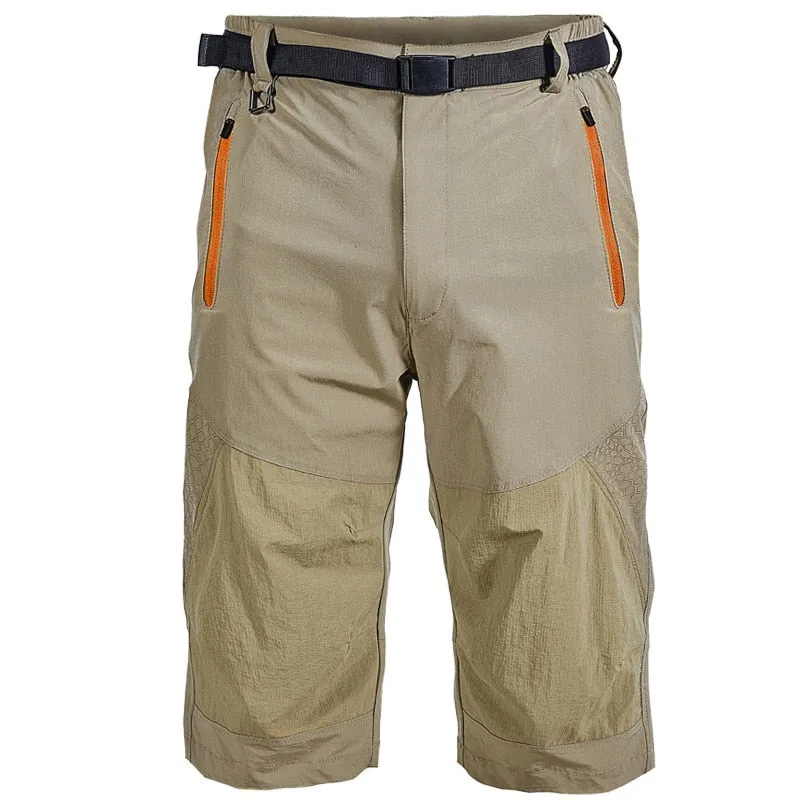 Outdoor Large Size Mountaineering Trekking Cropped Quick-drying Men Shorts